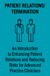 ANE 221083.0 An Introduction to Enhancing Patient Relations and Reducing Risks for Advanced Practice Clinicians Banner